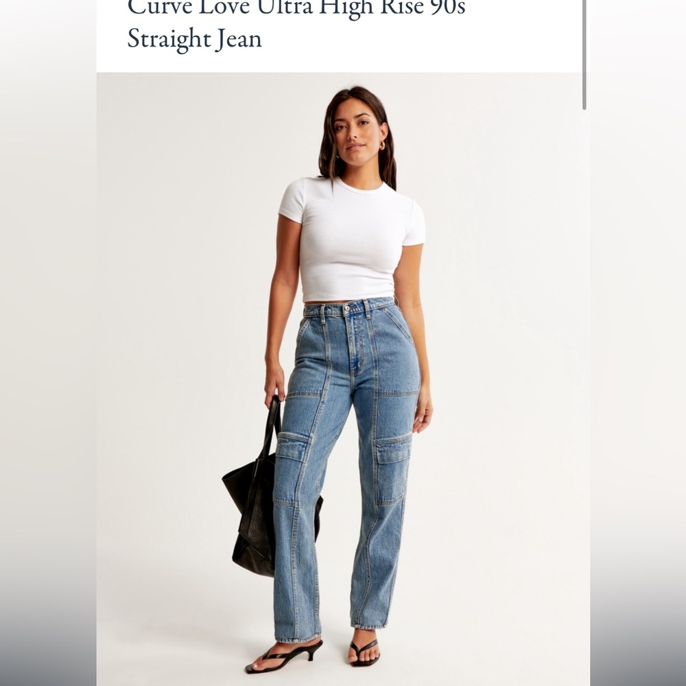 AF Cargo Jeans - worn ONCE!